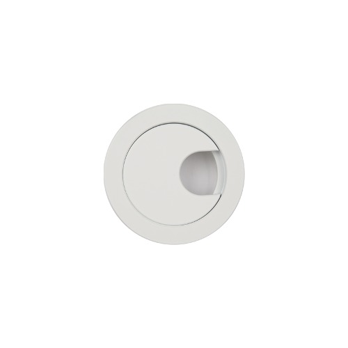 MOM U자 고급 전선캡(50mm) 백색 책상 선정리 홀마감캡