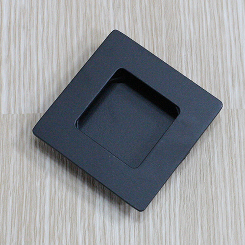 매입손잡이 사각 68x68mm (블랙)