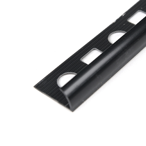 PVC라운드재료분리대 블랙 (내경 10mm)